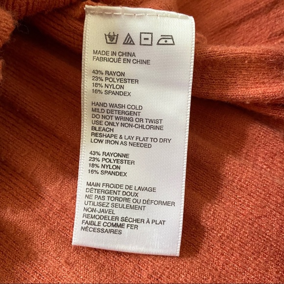 Free People Coral Ribbed ButtonFront Sweater Dress - Picture 6 of 7